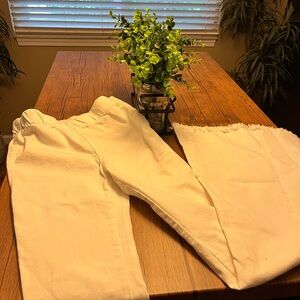 Newbury Kustom Cream Wide Leg Pants